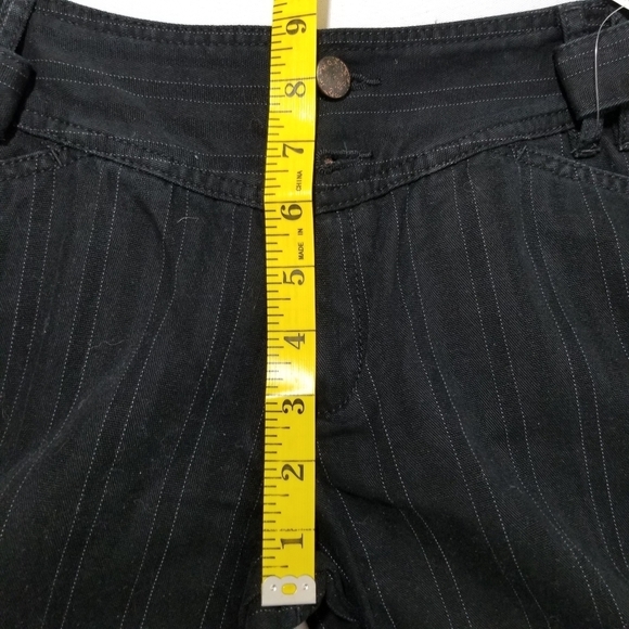 MEXX striped double button new size 8 cotton polyester blend pants - Picture 8 of 11